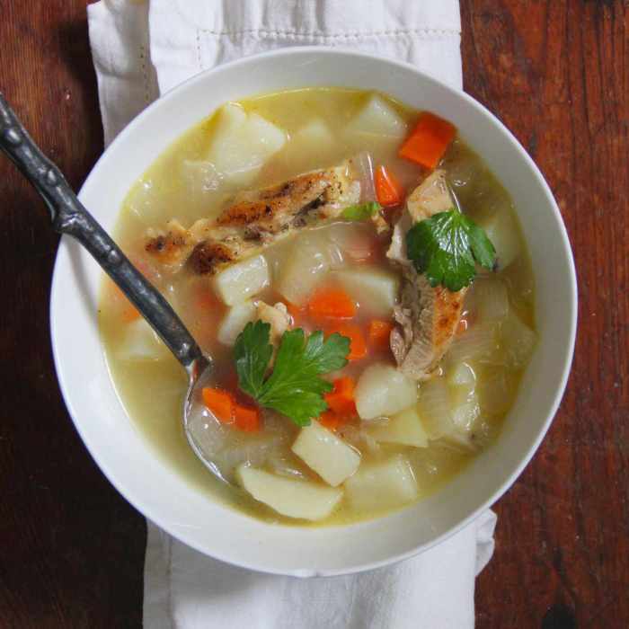 Turkey soup sweet potato