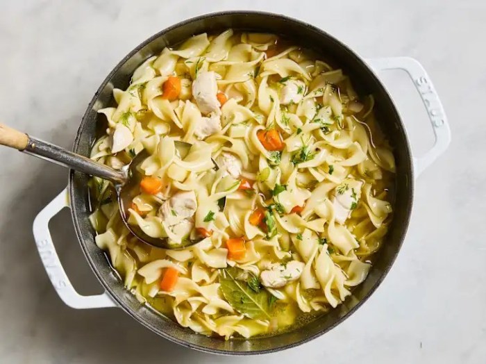 Chicken veg noodle soup recipe