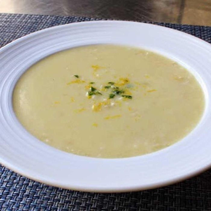 Avgolemono soup recipe without chicken