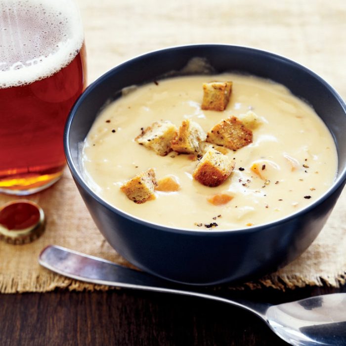 Beer cheese soup crockpot recipe