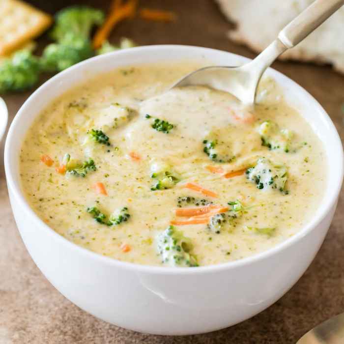 Slow cooker broccoli soup recipes