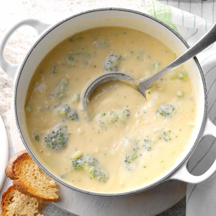 Broccoli soup cheese recipe