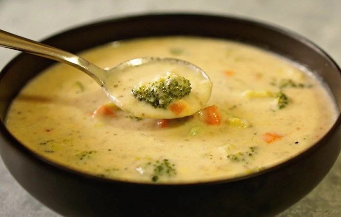 Subway broccoli and cheese soup recipe