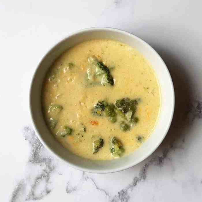 Subway broccoli and cheese soup recipe