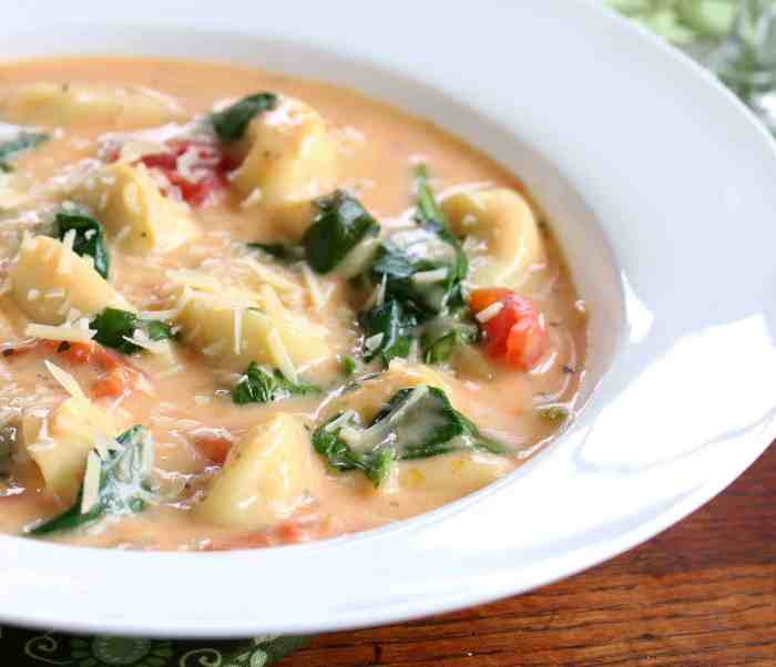 Crockpot tortellini soup recipe