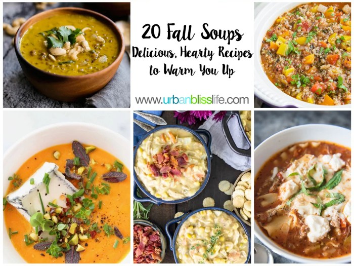 Best soup recipes for fall