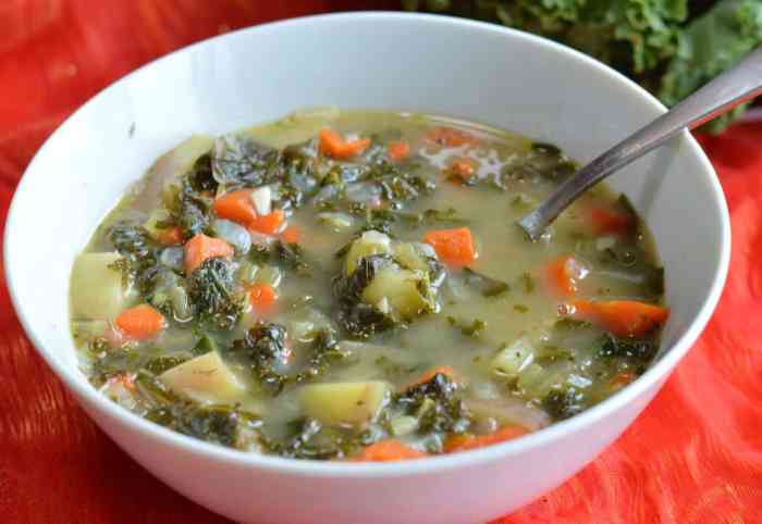 Vegan kale soup recipes