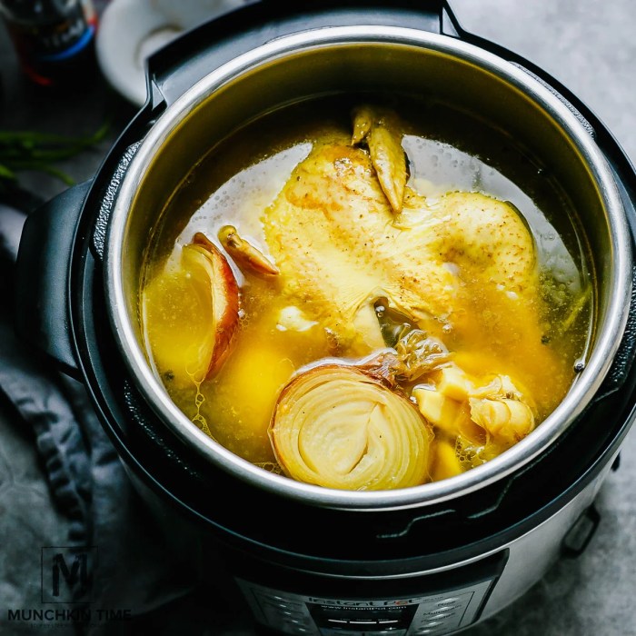 Bone broth chicken soup recipe