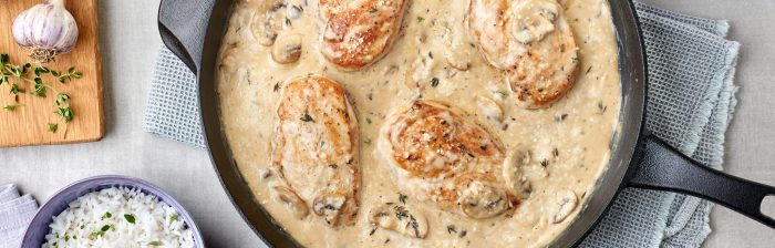 Campbell's mushroom soup recipes with chicken