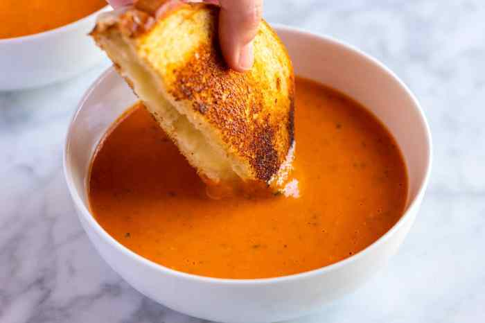 Creamy roasted tomato soup recipe