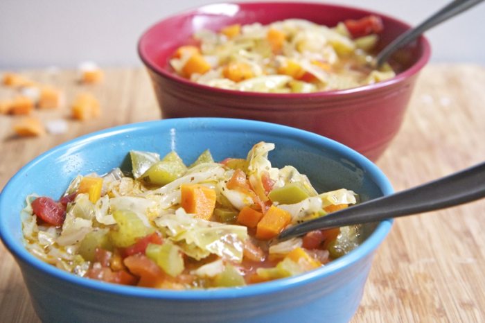 Cabbage diet soup recipe ingredients