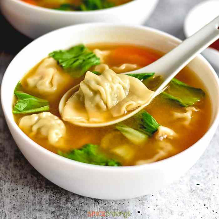 Chinese wonton soup recipes