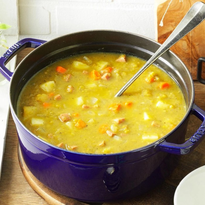 Split pea soup with ham bone recipes