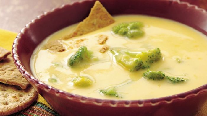 Campbell's cheddar cheese soup recipes broccoli