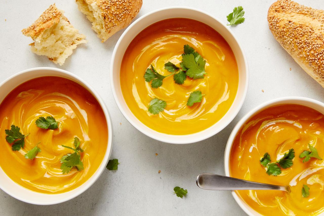 Vegan butternut soup recipe