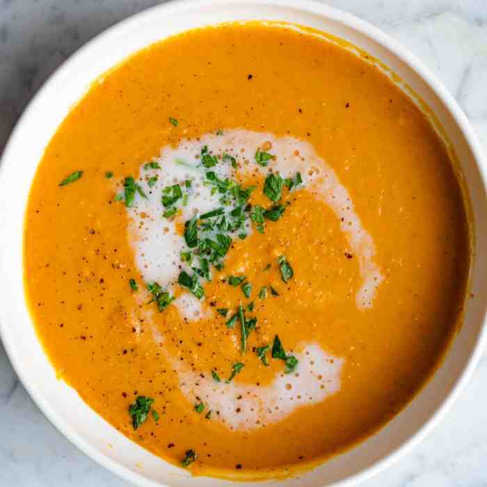 Sweet potato bisque soup recipe